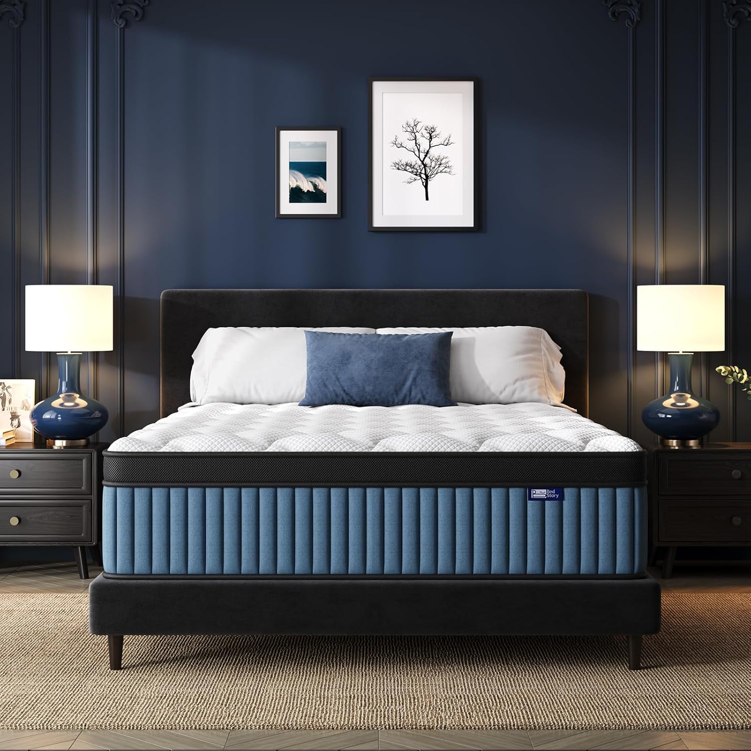 BedStory Deep Sleep Hybrid Mattress with Extra Lumbar Support