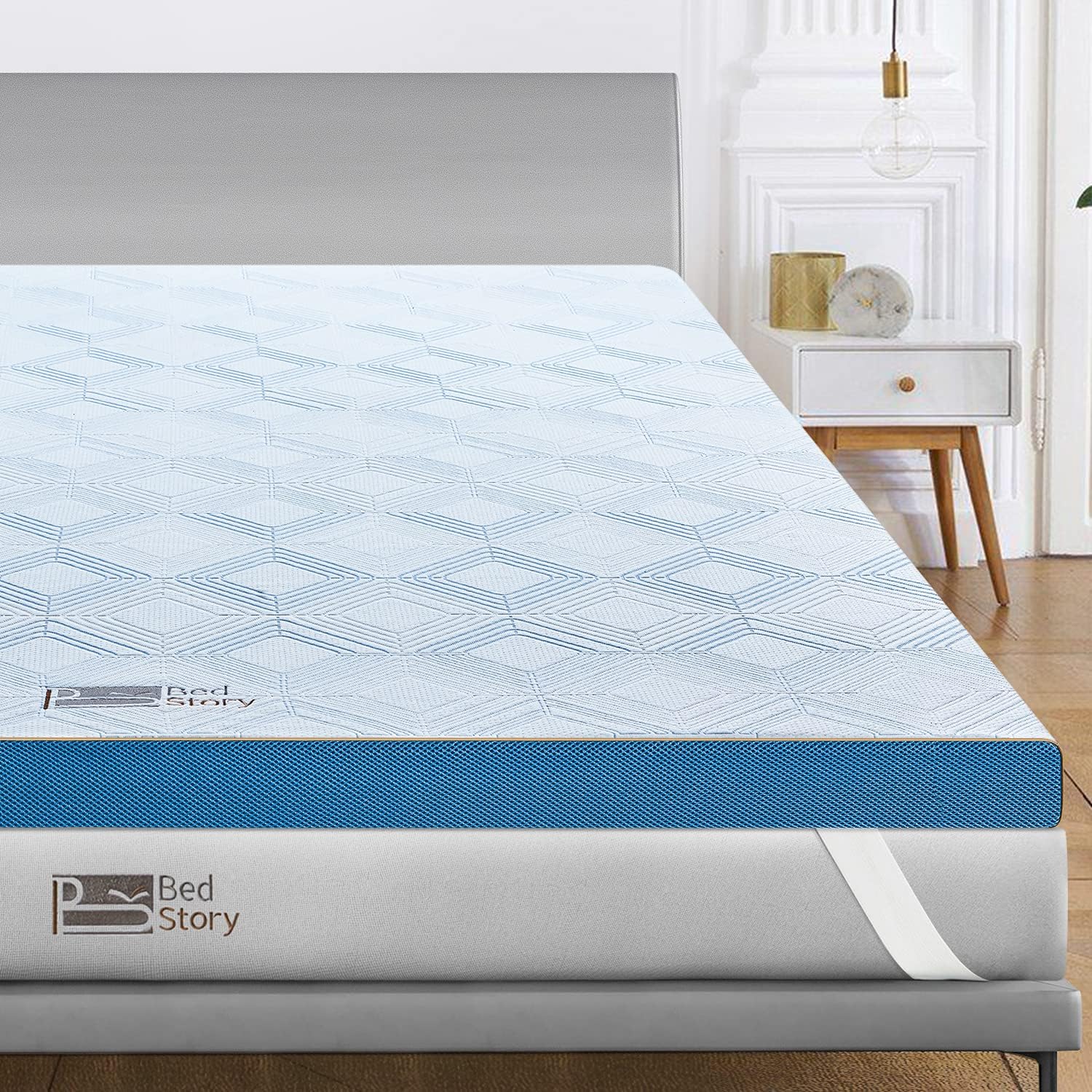 BedStory Bed Foam Topper for Back Pain Relieve