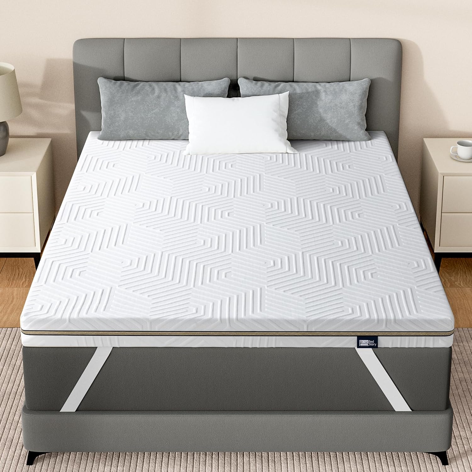 BedStory Dual-Layer Flippable Bed Topper