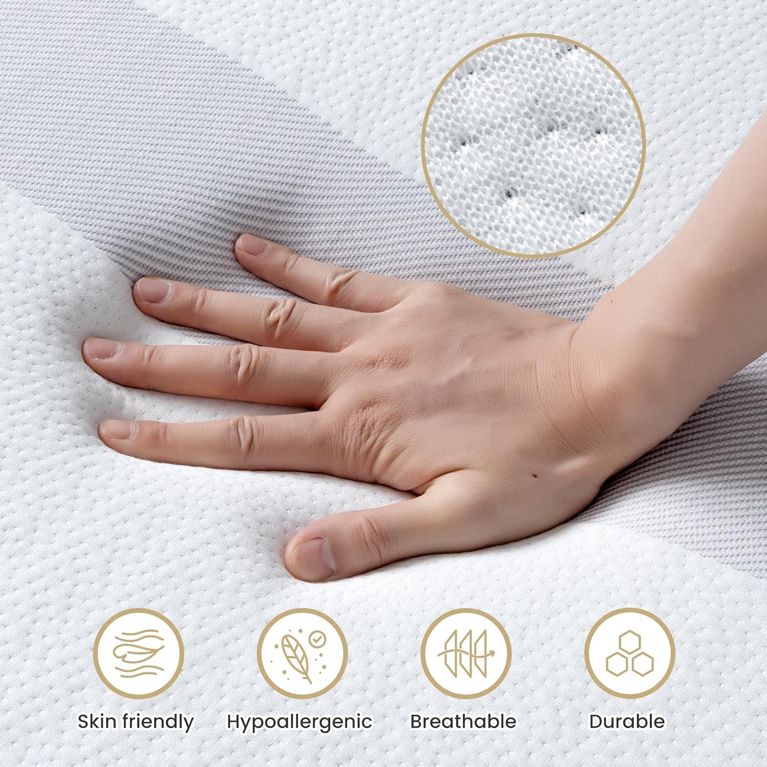 BedStory Cooling Gel Memory Foam Mattress