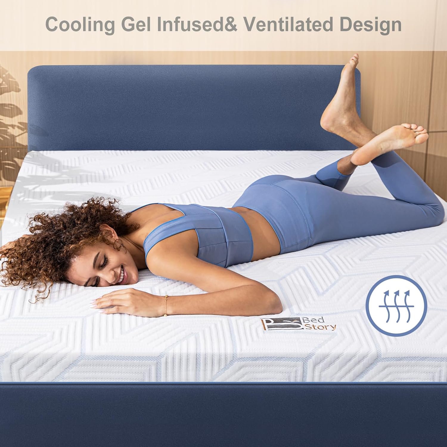 BedStory Copper Gel Foam Topper