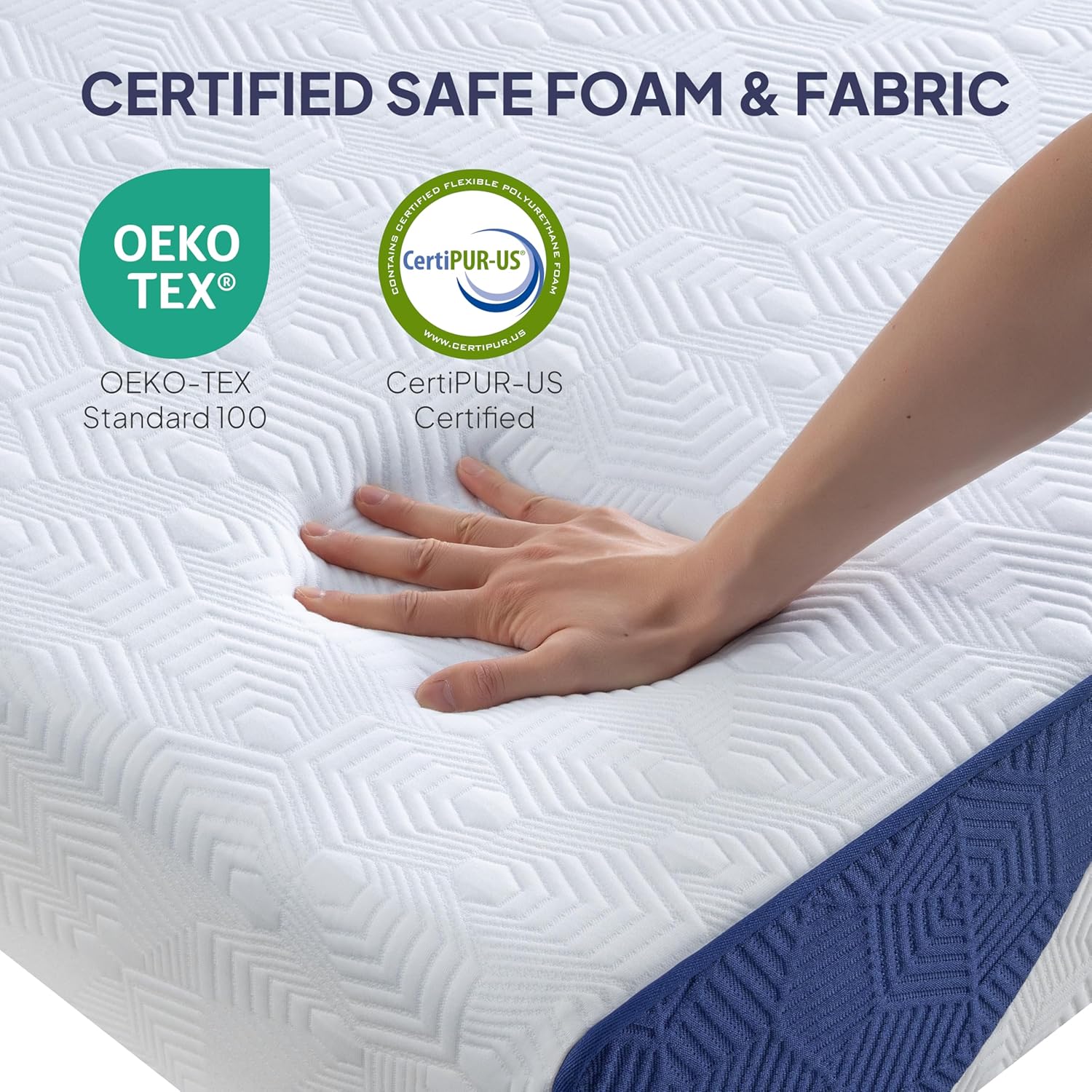 BedStory  Pressure Relief & Cool Sleep Matelas with Washable Cover