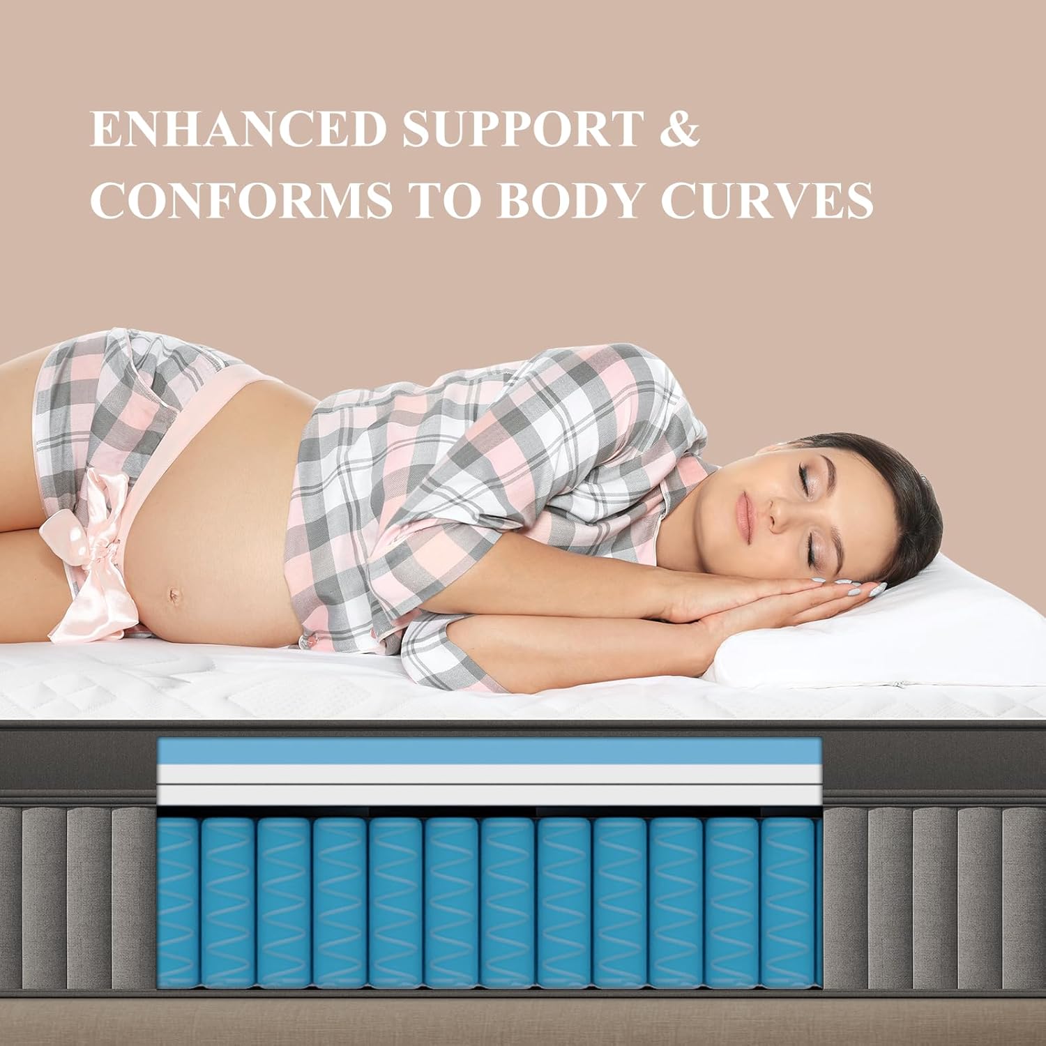 BedStory Ultra Comfort Medium Firm Mattress in a Box