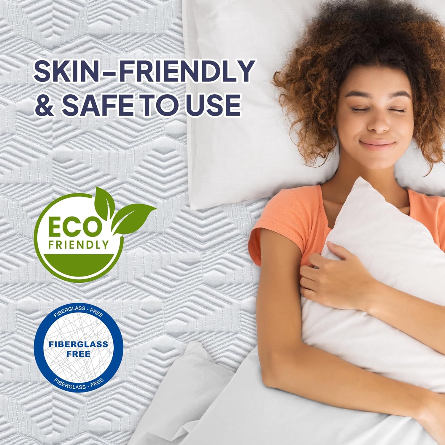 BedStory  Pressure Relief & Cool Sleep Matelas with Washable Cover