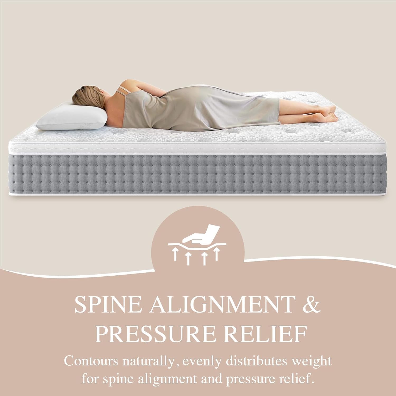 BedStory Luxury Mattresses in a Box for Lumbar Support