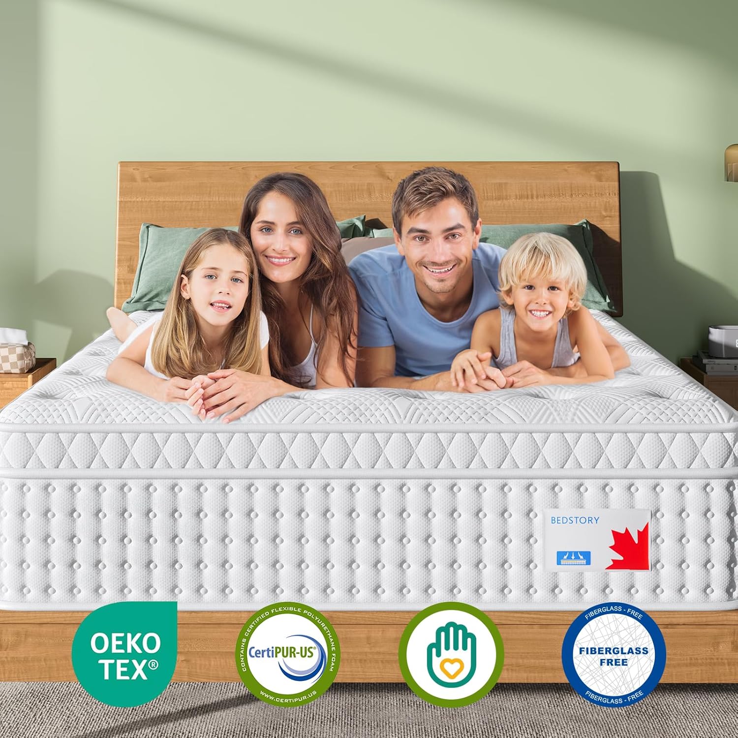 BedStory Firm Hybrid Matelas in a Box