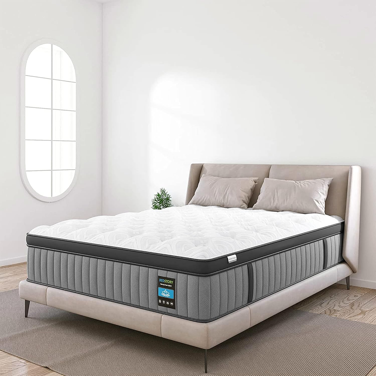 BedStory Ultra Comfort Medium Firm Mattress in a Box