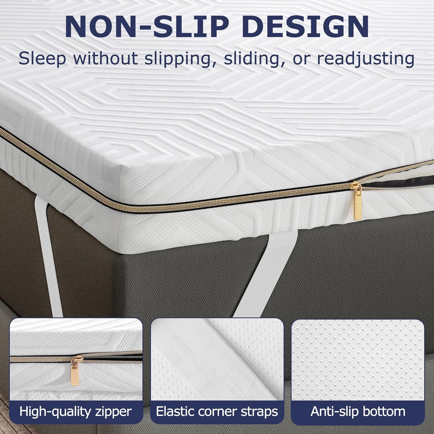 BedStory Dual-Layer Flippable Bed Topper