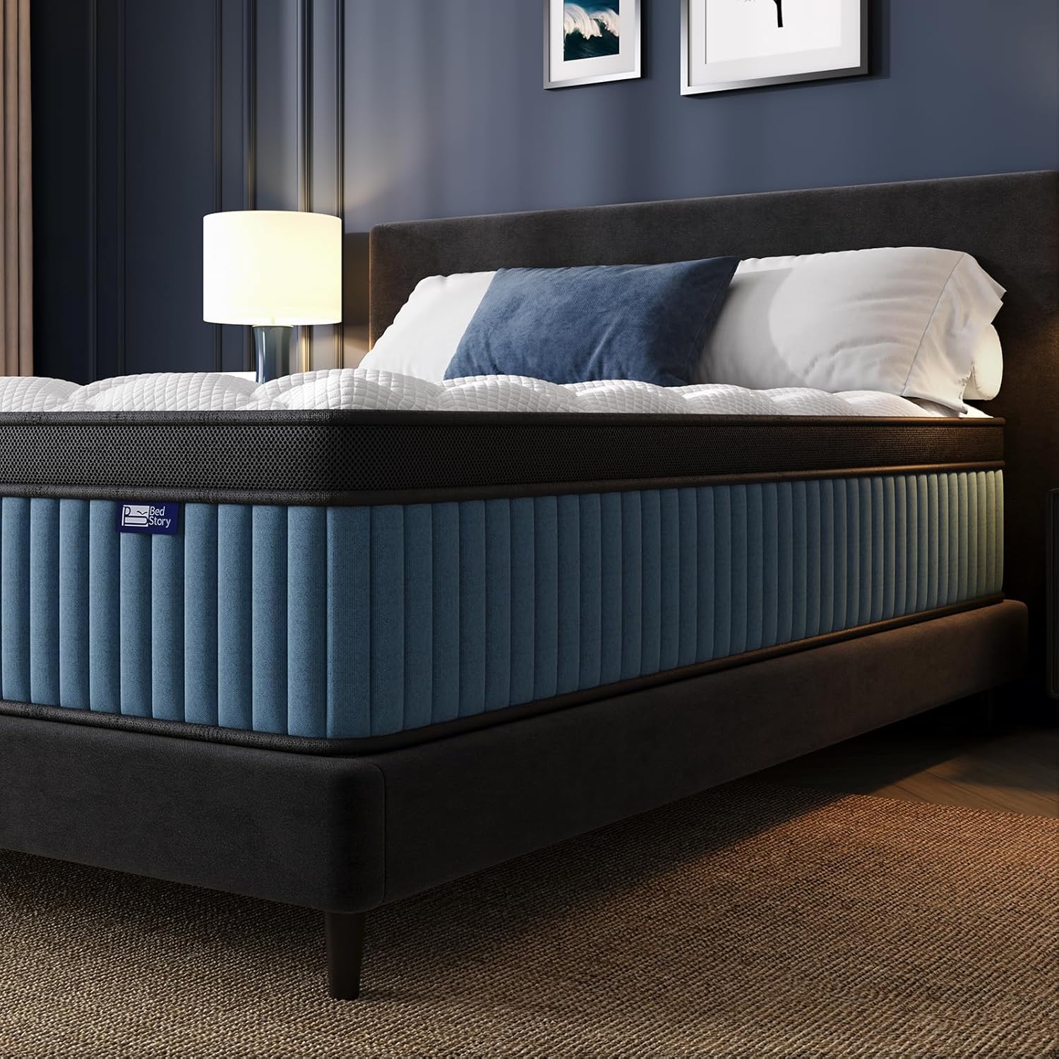 BedStory  Deep Sleep Hybrid Mattress with Extra Lumbar Support