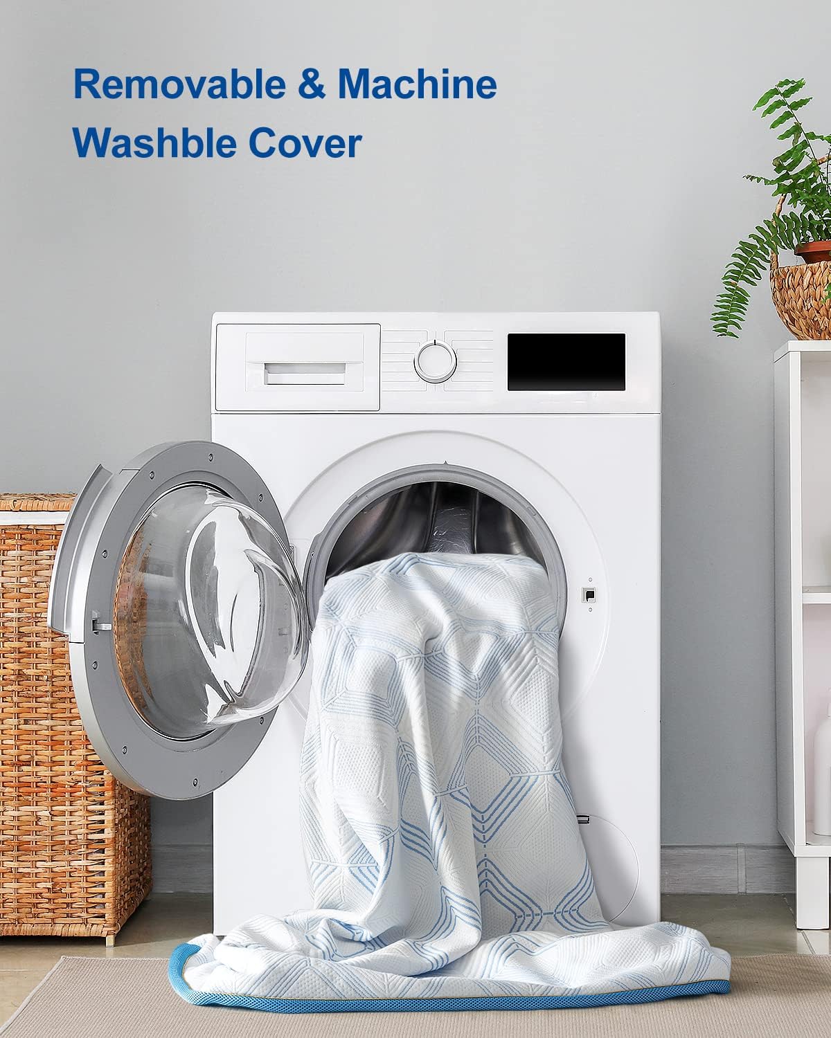 BedStory Bed Foam Topper for Back Pain Relieve